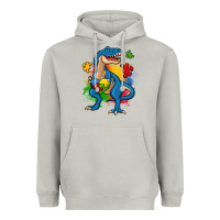 Moon Dust autism trex Heavyweight Hoodie - Zillion Design Studio