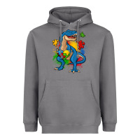 Storm autism trex Heavyweight Hoodie - Zillion Design Studio