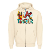 Sandshell a  teacher Zipper Hoodie - Zillion Design Studio