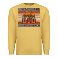 Antique Gold firefighter dad Premium Sweatshirt - HRA Design Shop