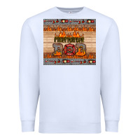 White firefighter dad Premium Sweatshirt - HRA Design Shop