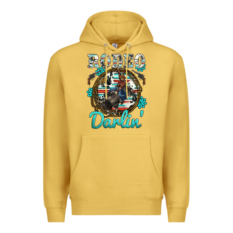 Rodeo Darling Premium Hoodie by BarkalooDesign | Teevron