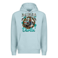 Blue Mist rodeo darling Premium Hoodie - BarkalooDesign
