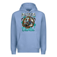 Colony Blue rodeo darling Premium Hoodie - BarkalooDesign