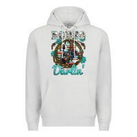 Dove Grey rodeo darling Premium Hoodie - BarkalooDesign