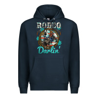Navy rodeo darling Premium Hoodie - BarkalooDesign