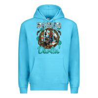 Ocean Blue rodeo darling Premium Hoodie - BarkalooDesign