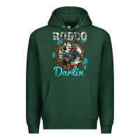 Sports Green rodeo darling Premium Hoodie - BarkalooDesign