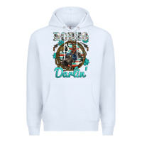 White rodeo darling Premium Hoodie - BarkalooDesign