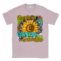 Lilac raised on country and sunshine Classic Tee - texasbilliewilder