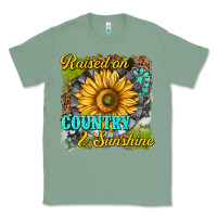 Sage raised on country and sunshine Classic Tee - texasbilliewilder