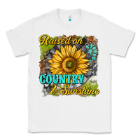 White raised on country and sunshine Classic Tee - texasbilliewilder
