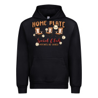 Black glitter baseball Urban Hoodie - MaliasSmallBusiness