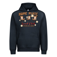 Navy glitter baseball Urban Hoodie - MaliasSmallBusiness