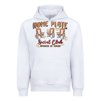 White glitter baseball Urban Hoodie - MaliasSmallBusiness