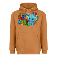 Be Kind Autism Elephant Heavyweight Hoodie | Teevron