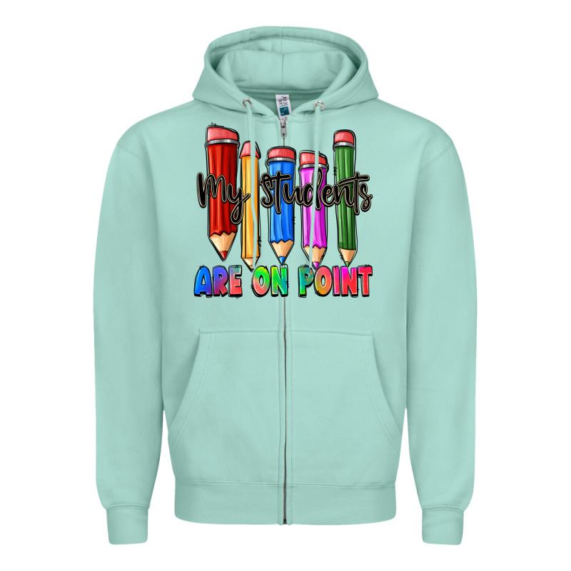 My Students Are On Point Zipper Hoodie by Zillion Design Studio | Teevron