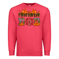 Cardinal firefighter dad Premium Sweatshirt - HRA Design Shop