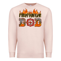 Firefighter Dad Premium Sweatshirt | Teevron