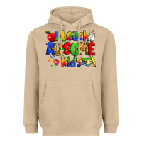 Mushroom i teach ausome kids autism teacher Heavyweight Hoodie - Zillion Design Studio