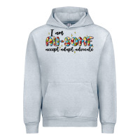 Heather Grey i am au some Urban Hoodie - MaliasSmallBusiness