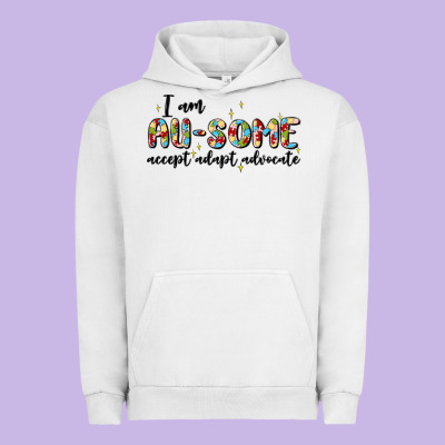 I Am Au Some Urban Hoodie Designed By Maliassmallbusiness