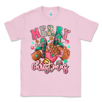 Bubblegum Pink pink merry christmas black girl sneakers Classic Tee - RanaPortraitStore