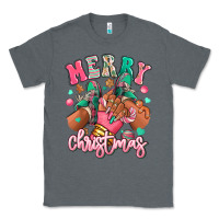 Charcoal Heather pink merry christmas black girl sneakers Classic Tee - RanaPortraitStore