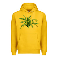 Lemon Lemon Lime Dracaena Leaf Premium Hoodie - LillyAllenDesigns