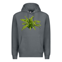 Rock Lemon Lime Dracaena Leaf Premium Hoodie - LillyAllenDesigns