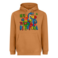 Meerkat it's ok to be different autism trex Heavyweight Hoodie - Zillion Design Studio