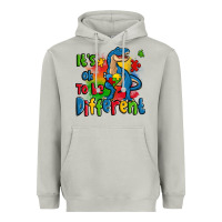 Moon Dust it's ok to be different autism trex Heavyweight Hoodie - Zillion Design Studio