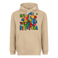 Mushroom it's ok to be different autism trex Heavyweight Hoodie - Zillion Design Studio