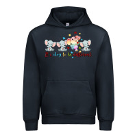 Navy it's okay to be different Urban Hoodie - MaliasSmallBusiness