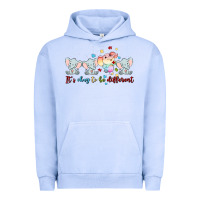 Pigment Grape Ice it's okay to be different Urban Hoodie - MaliasSmallBusiness