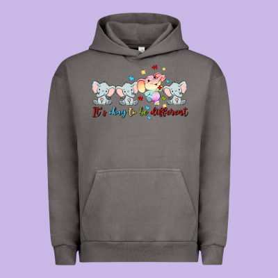It's Okay To Be Different Urban Hoodie Designed By Maliassmallbusiness