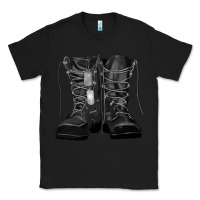 Black soldier boots Classic Tee - RanaPortraitStore