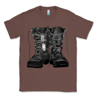 Chestnut soldier boots Classic Tee - RanaPortraitStore
