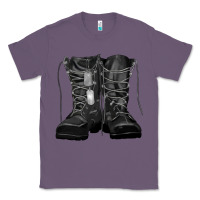 Lavender soldier boots Classic Tee - RanaPortraitStore