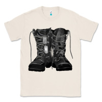 Natural soldier boots Classic Tee - RanaPortraitStore