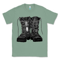 Sage soldier boots Classic Tee - RanaPortraitStore