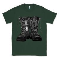 Sports Green soldier boots Classic Tee - RanaPortraitStore