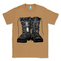 Toasted Coconut soldier boots Classic Tee - RanaPortraitStore