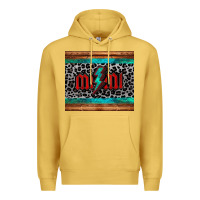 Antique Gold leopard lightning bolt mimi mother's day Premium Hoodie - Jasminsmagicworld