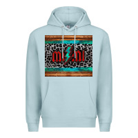 Blue Mist leopard lightning bolt mimi mother's day Premium Hoodie - Jasminsmagicworld