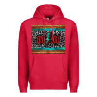 Cardinal leopard lightning bolt mimi mother's day Premium Hoodie - Jasminsmagicworld