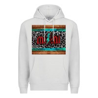 Dove Grey leopard lightning bolt mimi mother's day Premium Hoodie - Jasminsmagicworld