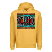 Mustard leopard lightning bolt mimi mother's day Premium Hoodie - Jasminsmagicworld