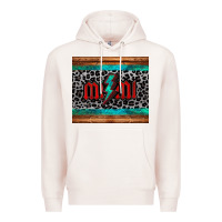 Pale Pink leopard lightning bolt mimi mother's day Premium Hoodie - Jasminsmagicworld