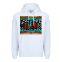 White leopard lightning bolt mimi mother's day Premium Hoodie - Jasminsmagicworld